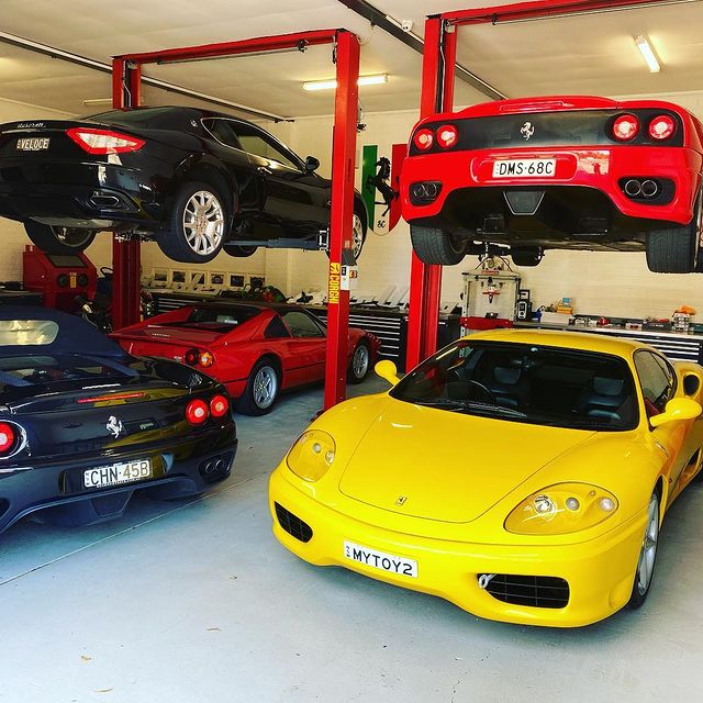 Scuderia Cavallino workshop Five Dock Sydney